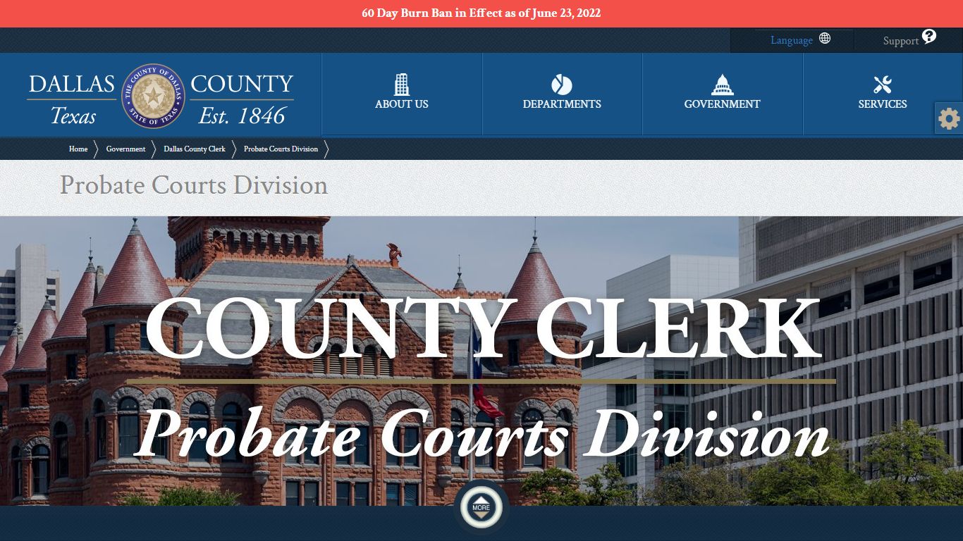 County Clerk | Probate Courts Division - Home - Dallas County